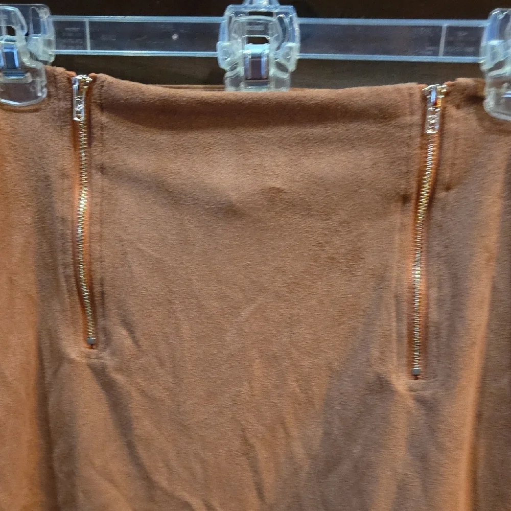 SHEIN Brown Mini Skirt - Picture 3 of 4
